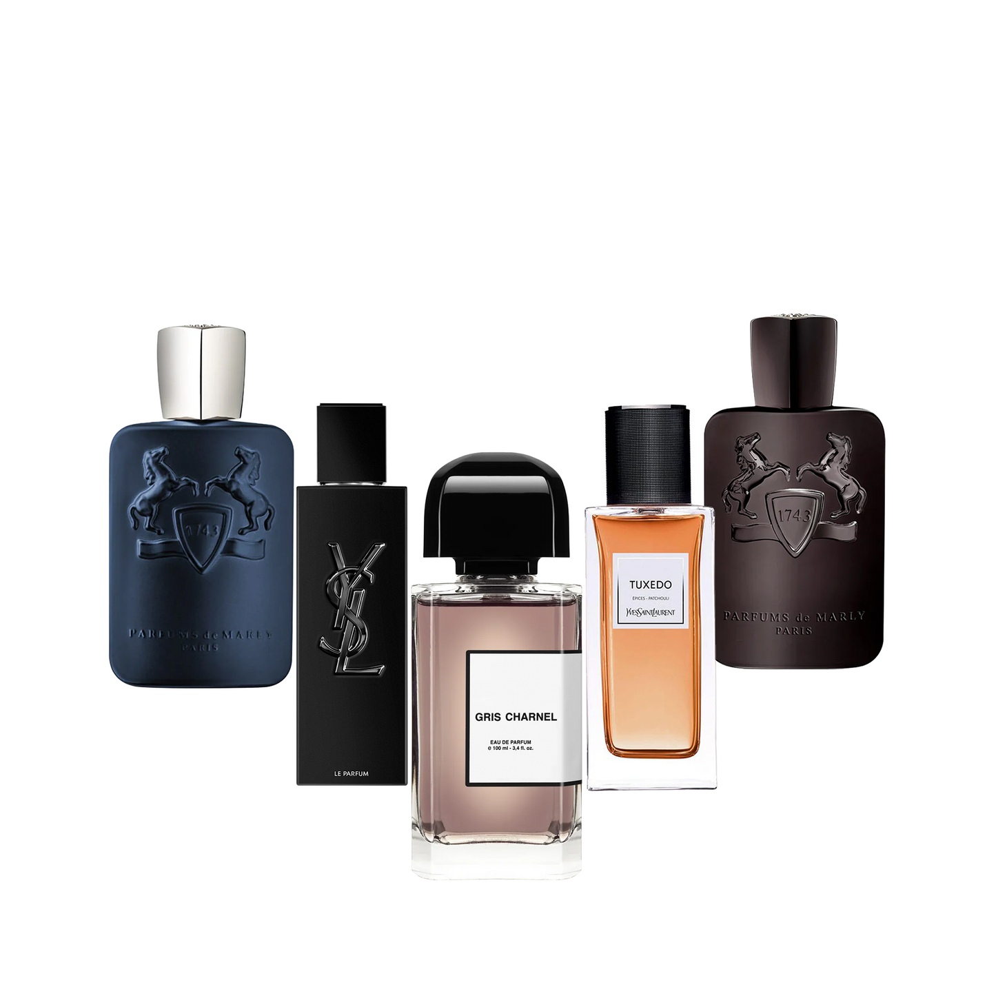 Perfect Date Night Set | Gris Charnel, Layton, MYSLF Le Parfum, Herod, Tuxedo