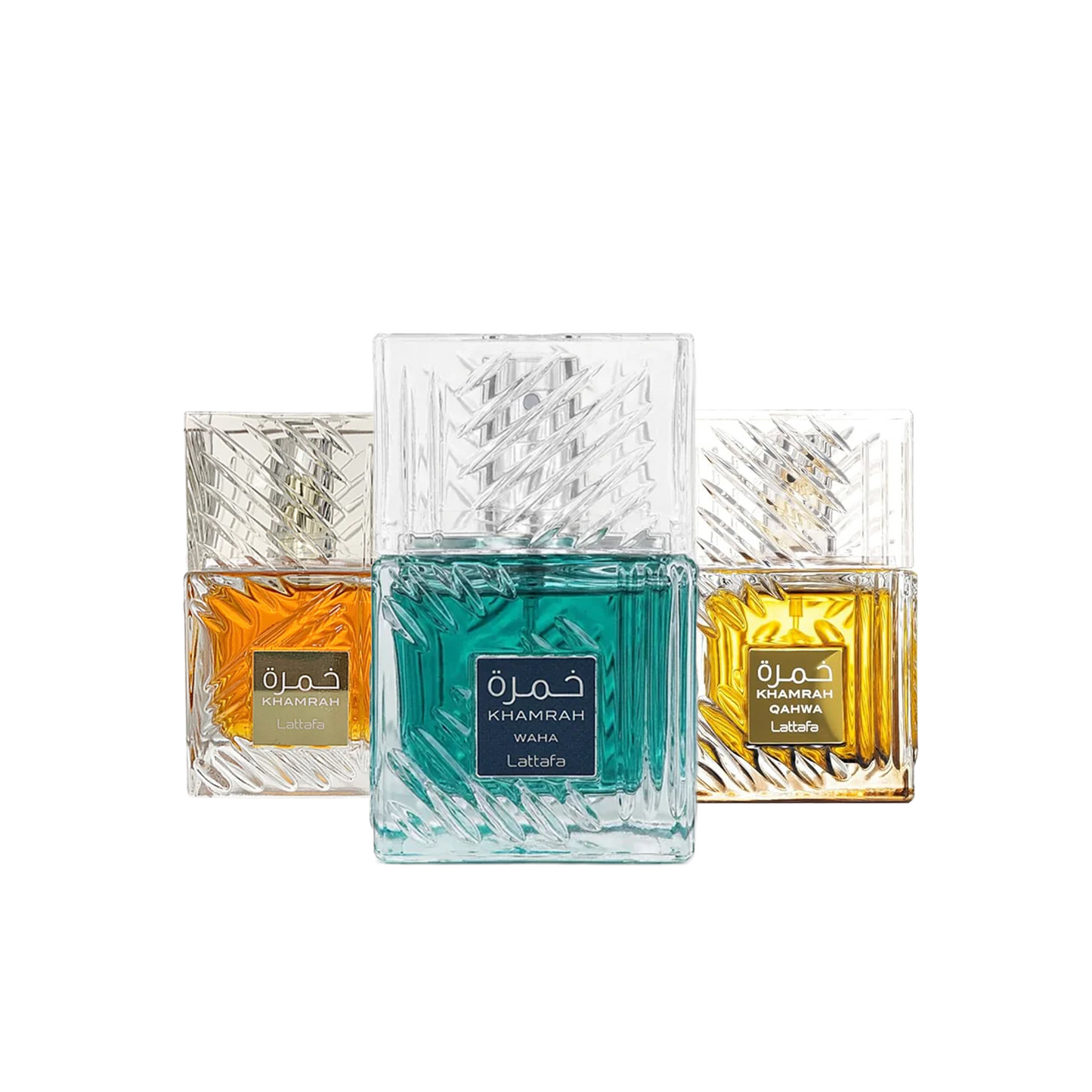 Lattafa Khamrah Discovery Set | Khamrah Qahwa, Khamrah Waha, Khamrah