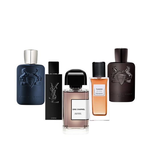 Perfect Date Night Set | Gris Charnel, Layton, MYSLF Le Parfum, Herod, Tuxedo